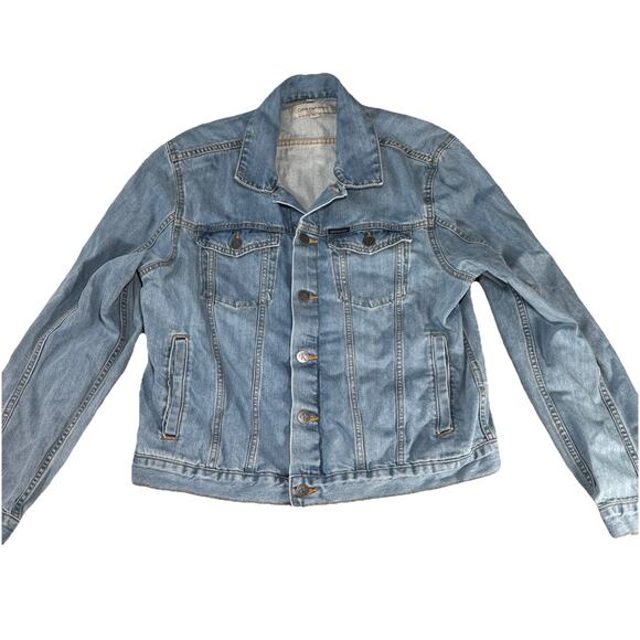 Calvin Klein Lighter Jean jacket Size XL - Picture 1 of 10